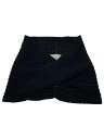 【中古】COACH◆マフラー/--/BLK/無地/レディース【服飾雑貨他】