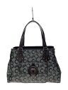 【中古】CELINE◆Cマカダム/トートバッグ/--/BLK/総柄【バッグ】