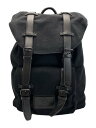 【中古】Gaston Luga◆リュック/--/BLK【バッグ】