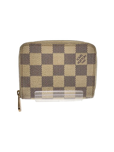【中古】LOUIS VUITTON◆ジッピー・コインパース_ダミエ・アズール_WHT/PVC/WHT/レディース【服飾雑貨他】 【中古】LOUIS VUITTON◆ジッピー・コインパース_ダミエ・アズール_WHT/PVC/WHT/レディース【服飾雑貨他】