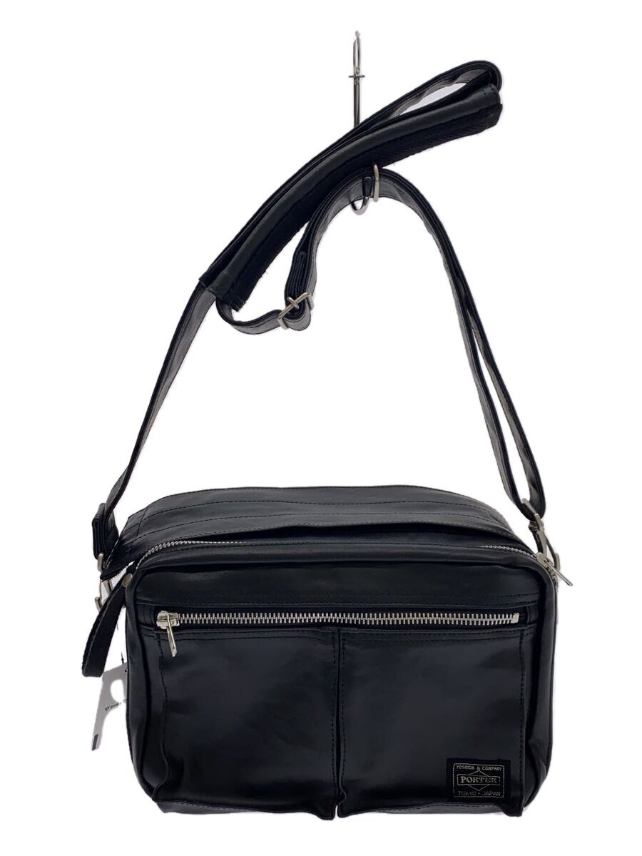 【中古】PORTER◆ショルダーバッグ/--/BLK【バッグ】