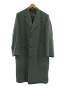 【中古】BURTON◆VINTAGE TWEED COAT/L/ツイード/GRN【メンズウェア】