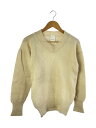 【中古】ニット・セーター(厚手)/1/--/クリーム【メンズウェア】