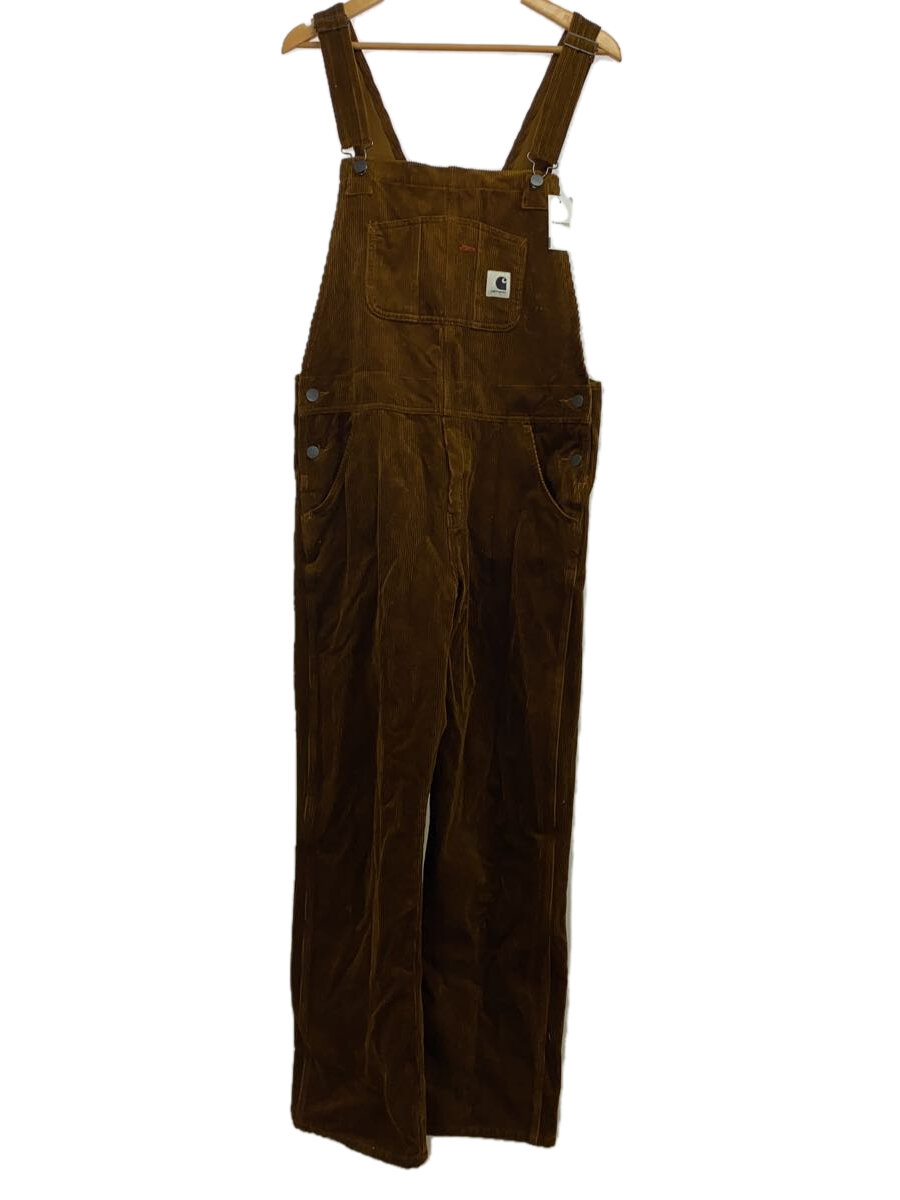 【中古】Carhartt◆オーバーオール/M/コーデュロイ/BRW【メンズウェア】