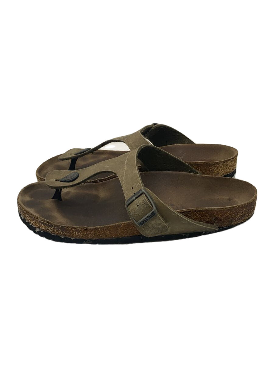 【中古】BIRKENSTOCK◆サンダル/41/IVO/オイルドレザー/GIZEH///【シューズ】