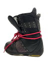【中古】BURTON◆スノーボードブーツ/24cm/BLK【スポーツ】