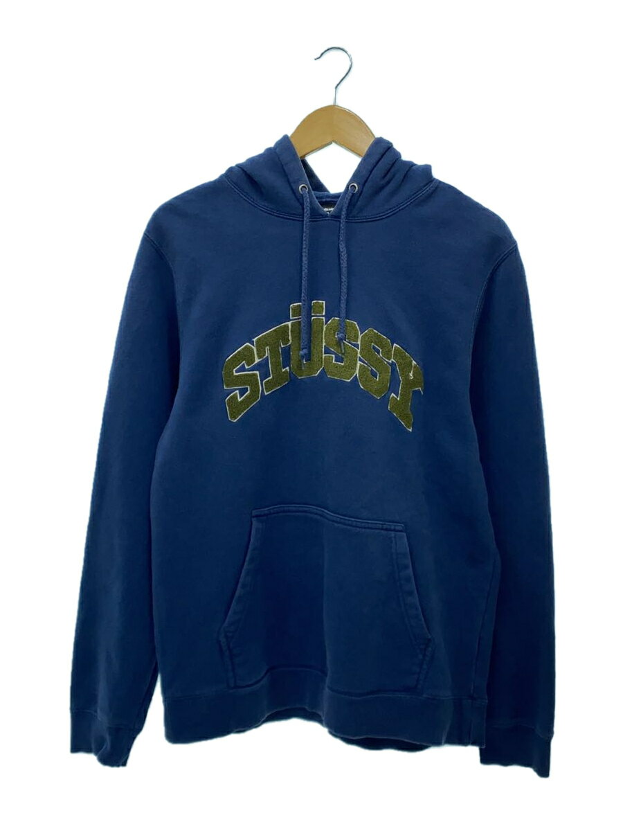 【中古】STUSSY◆パーカー/S/コットン