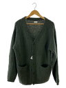 【中古】RHC Ron Herman◆カーディガン(厚手)/S/ナイロン/KHK/3820800033【メンズウェア】