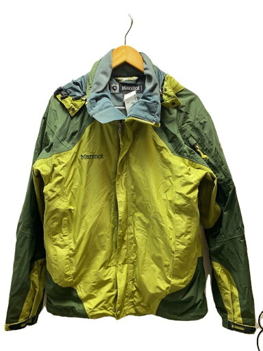 【中古】Marmot◆レインパーカー/ジャケット/--/ナイロン/GRN/4389-4-WW//【メンズウェア】 【中古】Marmot◆レインパーカー/ジャケット/--/ナイロン/GRN/4389-4-WW//【メンズウェア】