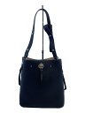 【中古】kate spade new york◆ショルダーバッグ/レザー/BLK/無地/V101【バッグ】