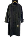 【中古】beautiful people◆ステンカラーコート/40/コットン/BLK/1445103009【メンズウェア】(4)