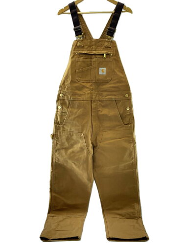 【中古】Carhartt◆オーバーオール/--/コットン/CML/無地【メンズウェア】 【中古】Carhartt◆オーバーオール/--/コットン/CML/無地【メンズウェア】
