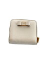 【中古】kate spade new york◆2つ折り財布/レザー/CRM/レディース/ka387【服飾雑貨他】