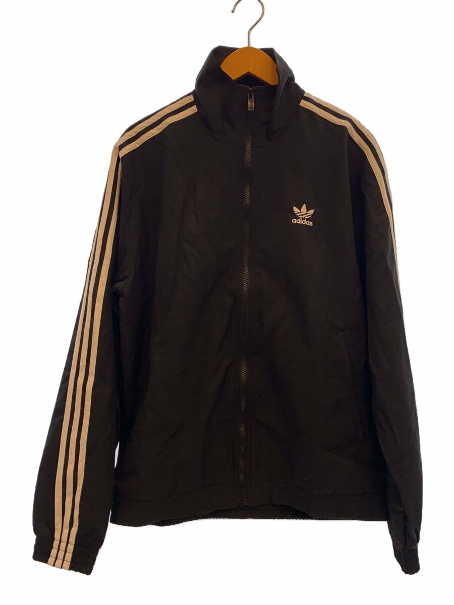 【中古】adidas◆ナイロンジャケット/L/ナイロン/BLK/it2491【メンズウェア】