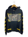 【中古】OFF-WHITE◆パーカー/S/コットン/BLK【メンズウェア】(4)