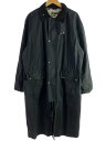 【中古】country&leisure wear/コート/44/コットン/BLK/無地【メンズウェア】