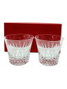 【中古】Baccarat◆2021/ティアラ/グラス/2点セット/CLR【キッチン用品】