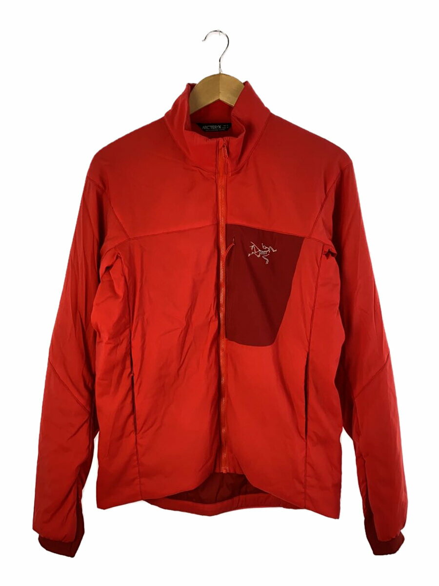 【中古】ARC’TERYX◆ナイロンジャケット/S/ナイロン/RED/無地/18355-107725【メンズウェア】