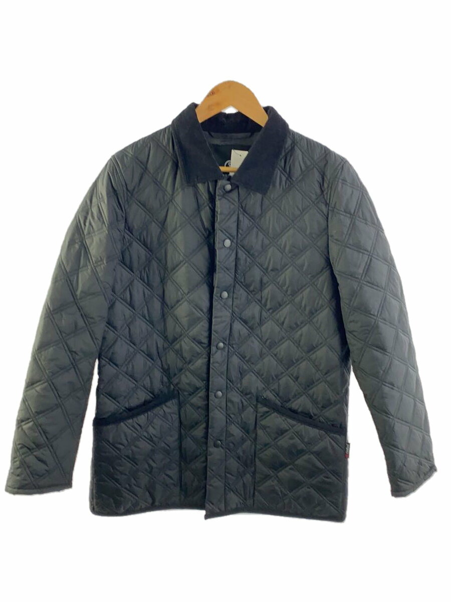 【中古】URBAN RESEARCH◆キルティングジャケット/L/ナイロン/BLK/無地/RA17-17M005【メンズウェア】