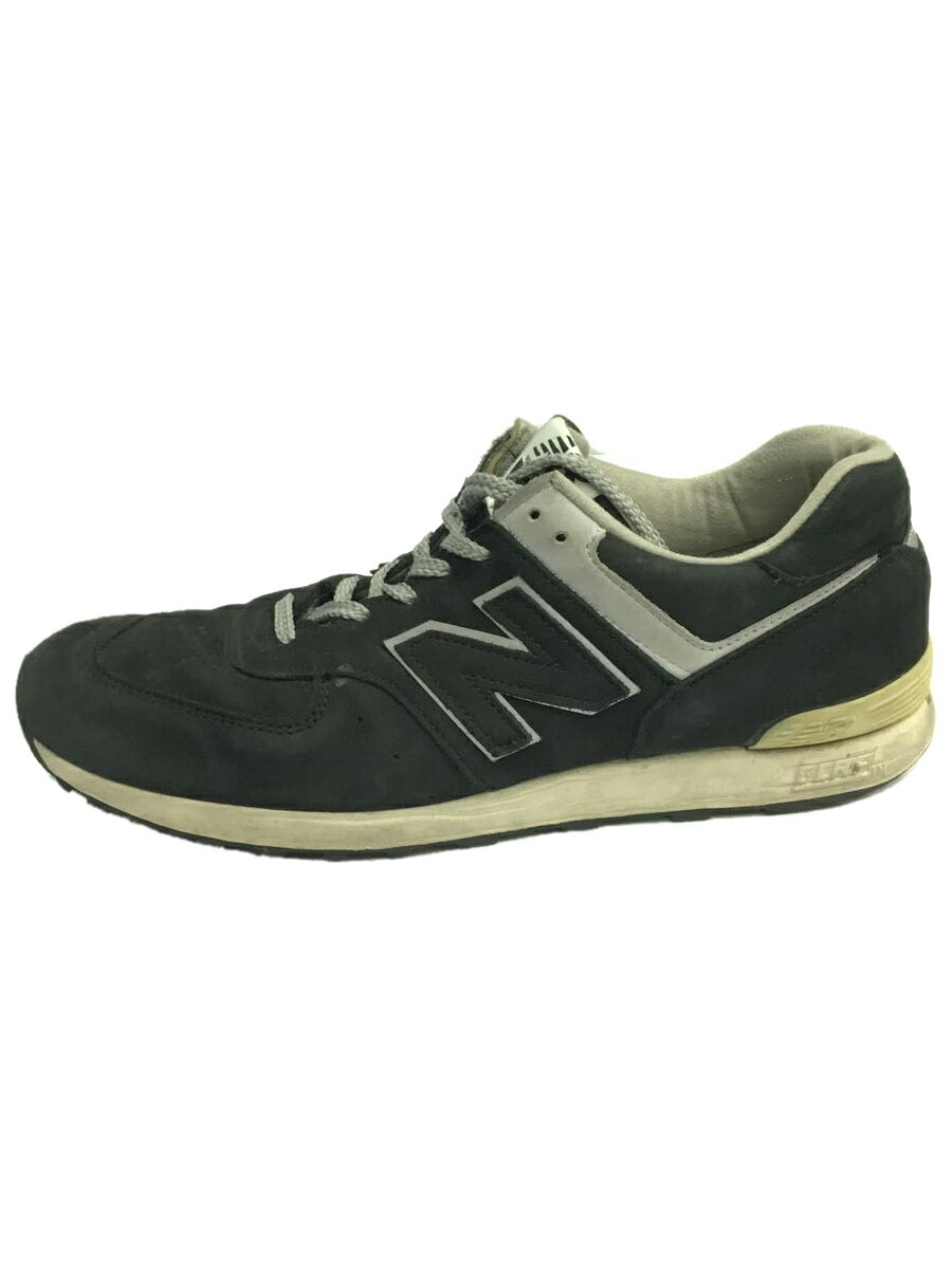 【中古】NEW BALANCE◆ローカットスニーカー/US9/BLK/M576NLI【シューズ】