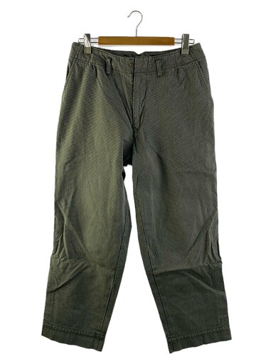 【中古】kolor◆ボトム/3/コットン/グレー/千鳥格子/11WCM-P06106【メンズウェア】 【中古】kolor◆ボトム/3/コットン/グレー/千鳥格子/11WCM-P06106【メンズウェア】