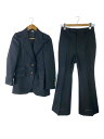 【中古】GUCCI◆セットアップ/621932/Z6724/ジャケット/2B/パンツ/ブラック/38【レディースウェア】
