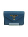 【中古】PRADA◆三つ折り財布【服飾雑貨他】
