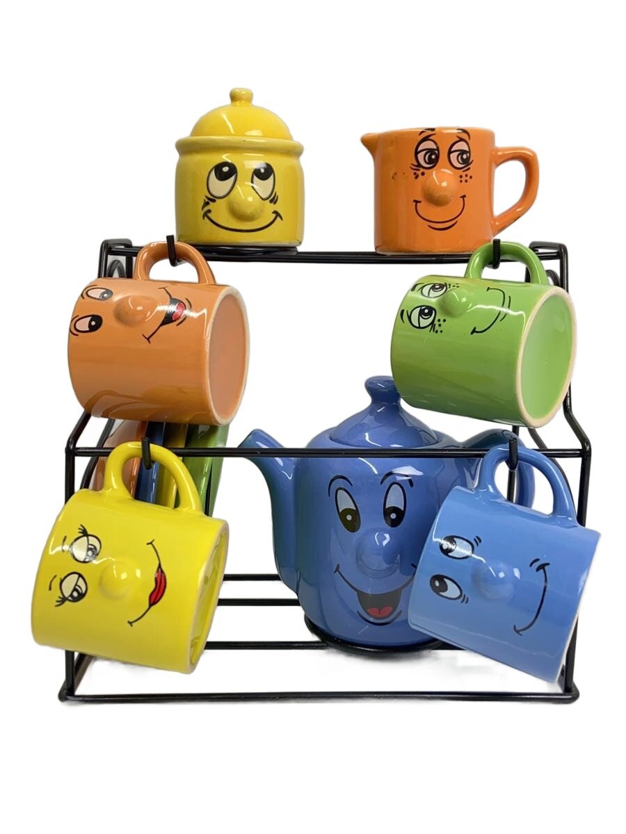 Other - 【中古】FUNNY FACE/グラスセット/コーヒーセット【キッチン用品】