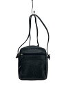 【中古】オーストリッチ/ショルダーバッグ/レザー/BLK【バッグ】