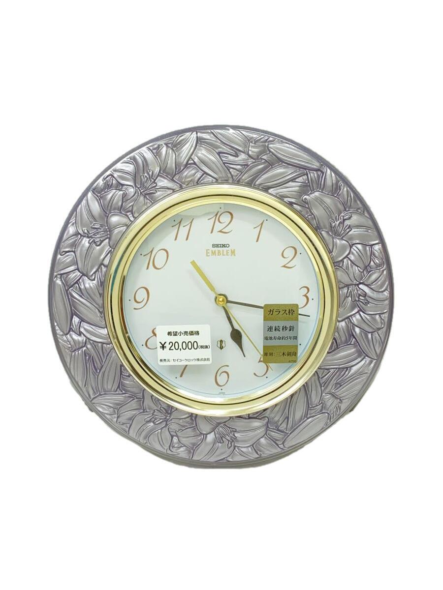 【ブランド】SEIKO 【ブランドカナ】セイコー 【型番】 【程度】B 【サイズ】 【メインカラー】シルバー 【素材・生地】 【キーワード】　　 2024/06/13 セカンドストリート守山吉根店【3820】【中古】SEIKO◆時計/アナログ/SLV ブランド SEIKO 型番 カラー シルバー 柄 素材・生地 >色・素材について サイズ >サイズ表示について 実寸（cm） 【時計】 幅：26 / 高さ：26 / 奥行：3.5 【その他】 その他サイズ：/ 商品は　セカンドストリート守山吉根店の店頭にて販売しております。商品に関するお問合わせは、お電話(TEL:052-739-0725)にて、問合わせ番号：2338203527726をお伝えください。 配送方法やお支払い方法に関するお問い合わせは、サポートセンターまでご連絡をお願いします。 ※お電話の対応は営業時間内のみとなります。お問い合わせフォームでお問い合わせの際はご注文番号をご記入下さい