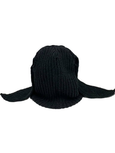 【中古】CHARLES JEFFREY LOVERBOY◆CHUNKY RABBIT BEANIE/ヘッドウェア/--/BLK/無地/メンズ【服飾雑貨他】 【中古】CHARLES JEFFREY LOVERBOY◆CHUNKY RABBIT BEANIE/ヘッドウェア/--/BLK/無地/メンズ【服飾雑貨他】