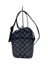 【中古】LOUIS VUITTON◆ダヌーヴPM_モノグラム・インク_NVY/ショルダーバッグ/PVC/ネイビー/総柄/M43678【バッグ】(4)