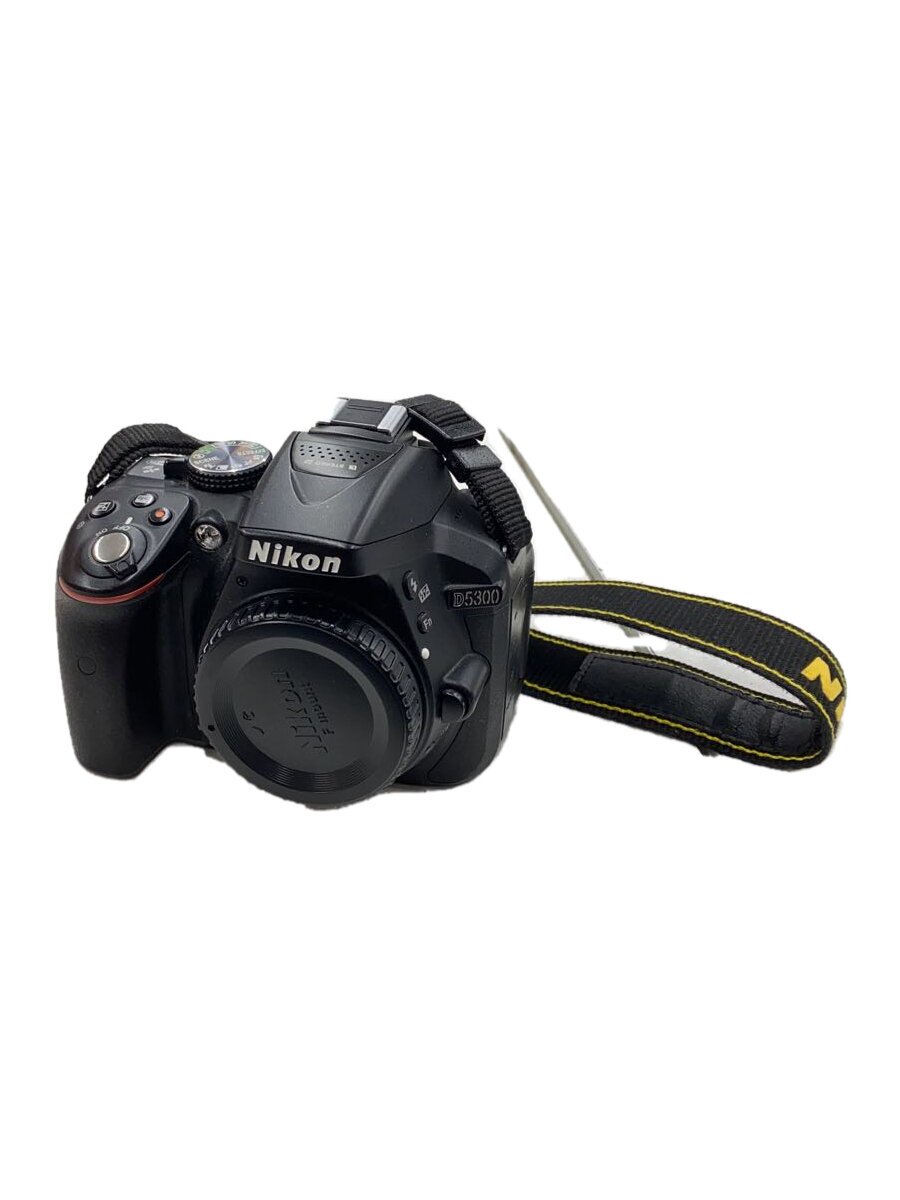 【中古】Nikon◆デジタル一眼カメラ D5300 18-55 VR IIレンズキット [ブラック]【カメラ】