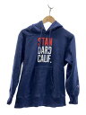 【中古】STANDARD CALIFORNIA◆×Champion/Reverse Weave/パーカー/M/コットン/NVY/プリント【メンズウェア】