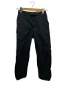 【中古】THE NORTH FACE◆FIELD CARGO PANT_フィールドカーゴパンツ/S/ポリエステル/BLK【レディースウェア】