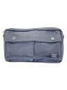 【中古】PORTER◆ウエストバッグ/--/GRY【バッグ】(4)