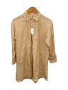 【中古】tricot COMME des GARCONS◆長袖ブラウス/S/コットン/BEG/TA-O011【レディースウェア】(4)