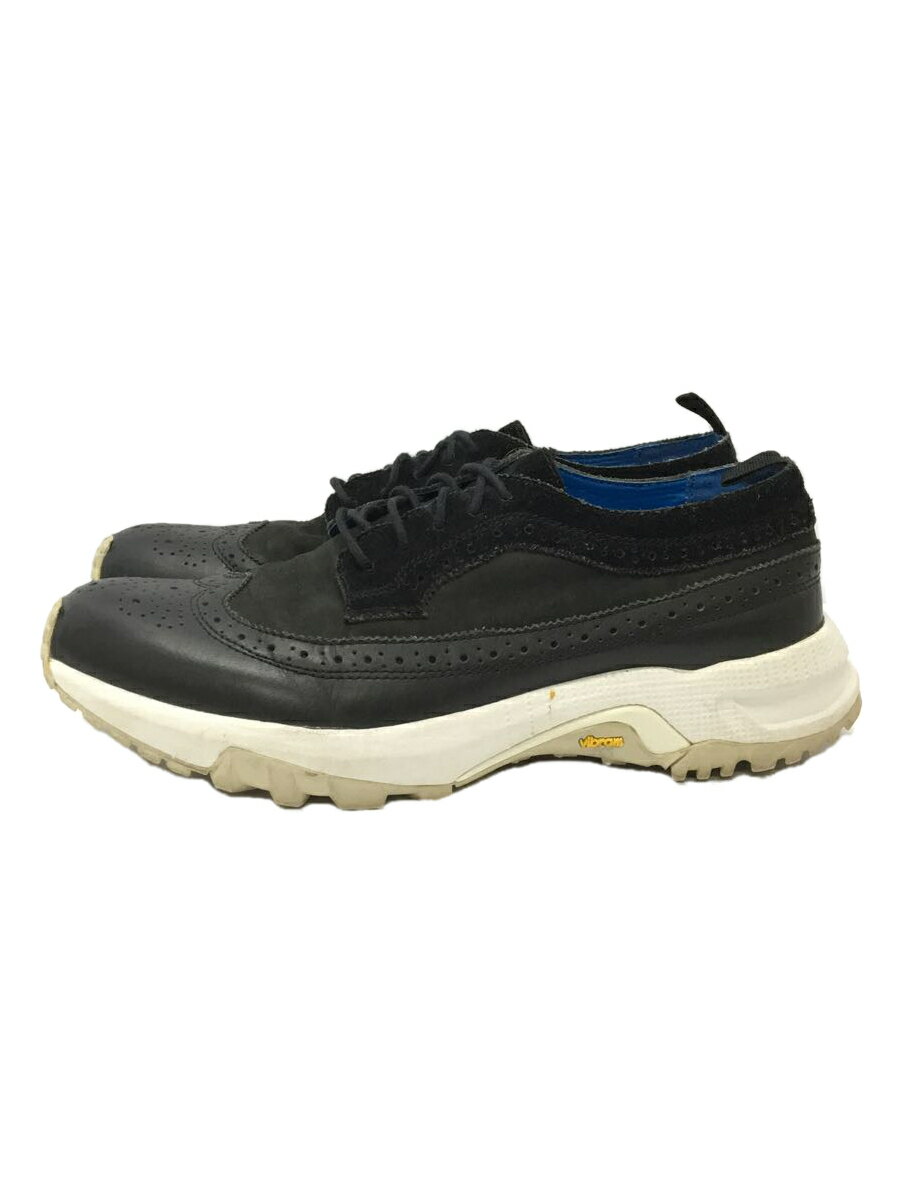 【中古】ORPHIC◆ローカットスニーカー/ブラック/オルフィック【シューズ】