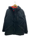 【中古】Timberland◆ダウンジャケット/L/ポリエステル/BLK/TB0A1ND3【メンズウェア】
