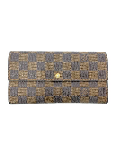 【中古】LOUIS VUITTON◆長財布/レザー/BRW/レディース/N61734【服飾雑貨他】 【中古】LOUIS VUITTON◆長財布/レザー/BRW/レディース/N61734【服飾雑貨他】