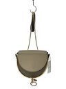 【中古】SEE BY CHLOE◆マラ ショルダー/傷有/ショルダーバッグ/レザー/BEG【バッグ】