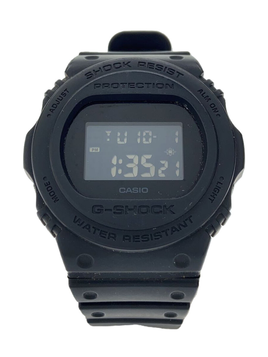 【中古】CASIO◆クォーツ腕時計・G-SHOCK/デジタル/BLK【服飾雑貨他】