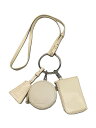 【中古】MAISON SPECIAL◆Vegan Leather Ling Multi Case/ショルダーバッグ/フェイクレザー/CRM//【バッグ】