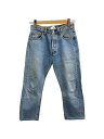 【中古】Levi’s◆ボトム/--/デニム/IDG/無地【レディースウェア】
