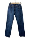 【中古】Levi’s◆90s/501/USA製/ボタン裏520/95年製/ストレートパンツ/31/デニム/IDG/無地【メンズウェア】(4)