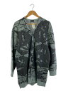 【中古】LAD MUSICIAN◆21AW/LONG CARDIGAN/カーディガン/42/ポリエステル/GRY/総柄/2221-013【メンズウェア】(4)