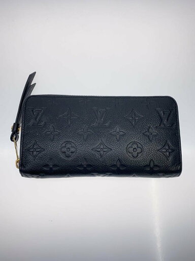 【中古】LOUIS VUITTON◆ポルト・フォイユ・クレマンス/長財布/モノグラム・アンプラント/レザー/ブラック/M60171【服飾雑貨他】 【中古】LOUIS VUITTON◆ポルト・フォイユ・クレマンス/長財布/モノグラム・アンプラント/レザー/ブラック/M60171【服飾雑貨他】