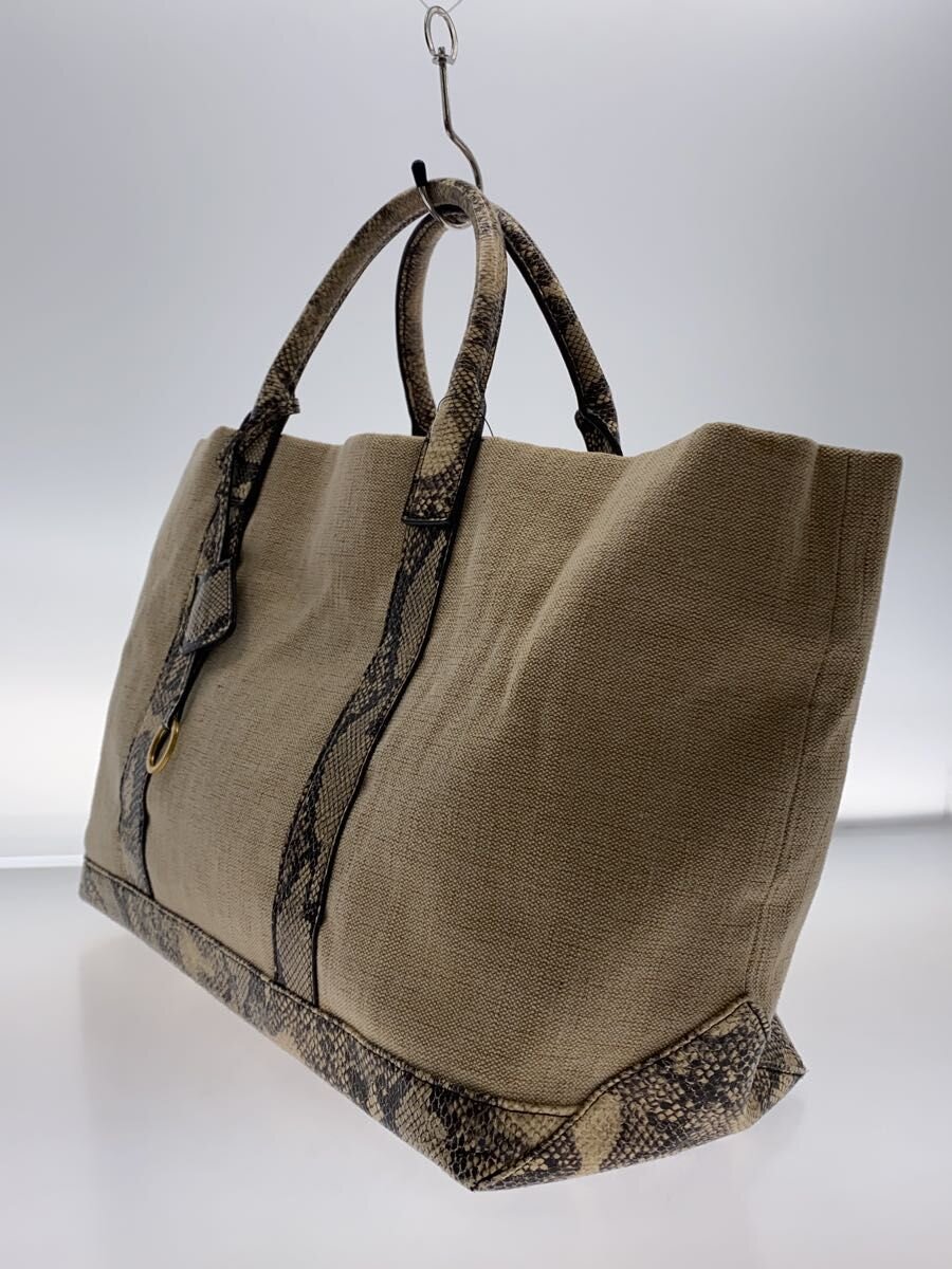 【中古】Mila Owen◆トートバッグ/コットン/BEG/09WGB221505【バッグ】 jumblestore-37625986 2nd STREET 楽天市場店 サンプル画像2