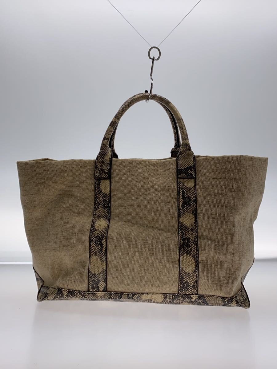 【中古】Mila Owen◆トートバッグ/コットン/BEG/09WGB221505【バッグ】 jumblestore-37625986 2nd STREET 楽天市場店 サンプル画像3