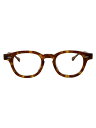 【中古】JULIUS TART OPTICAL ENTERPRISE◆メガネ/ウェリントン/プラスチック/BRW/44-22//【服飾雑貨他】